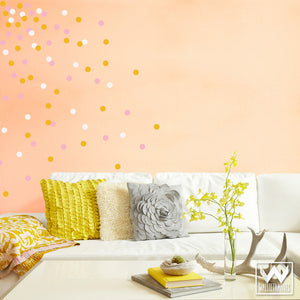 Chic Circles and Dots Shapes for Wall Art - Wall Decals from Wallternatives