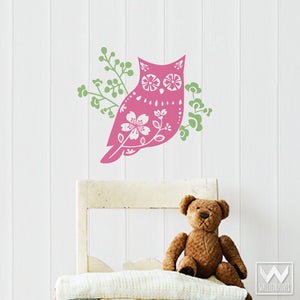Cute Owl Decor - Owl Wall Decals from Wallternatives