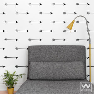 Small Arrows Wall Pattern Bedroom Wall Decals for Decorating - Wallternatives