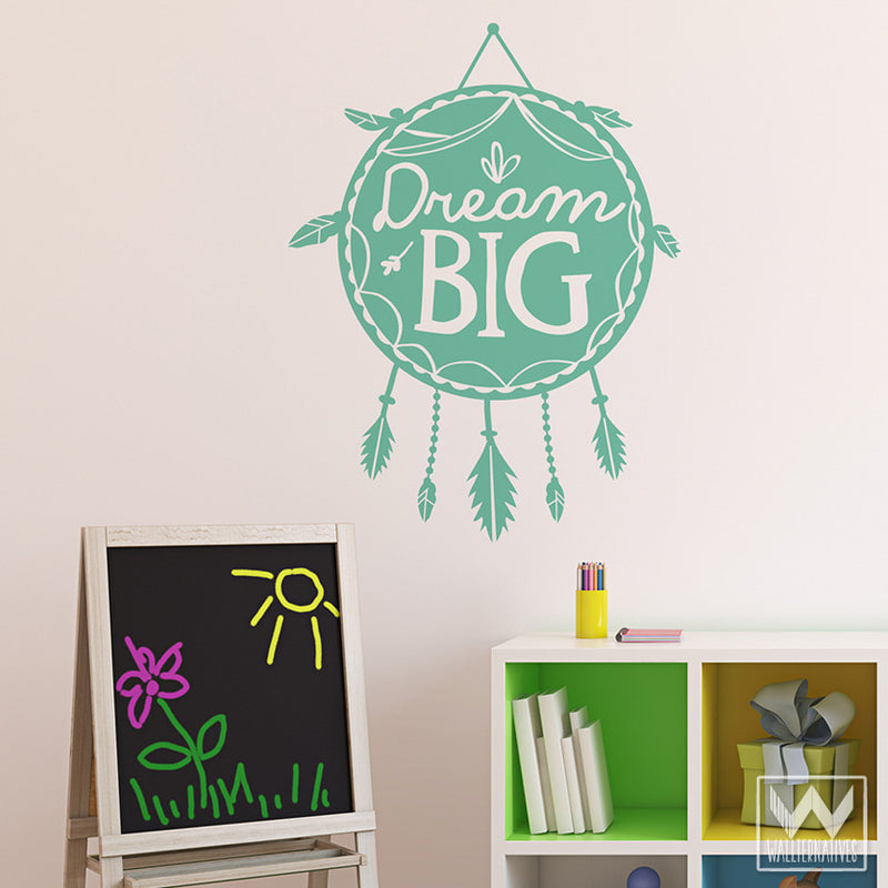 Dream Catcher Quote Wall Vinyl Sticker take Your Time To Dream