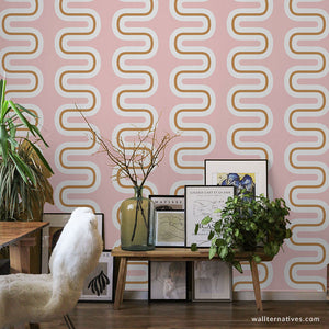 Seismic Waves Removable Wallpaper