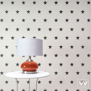 Stars Wall Decals and Wall Stickers for Easy Removable Dorm Decor and Kids Room