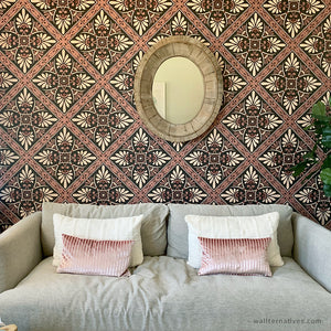 Mediterranean Tile Removable Wallpaper